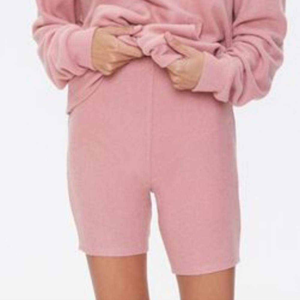 Pink Biker Shorts